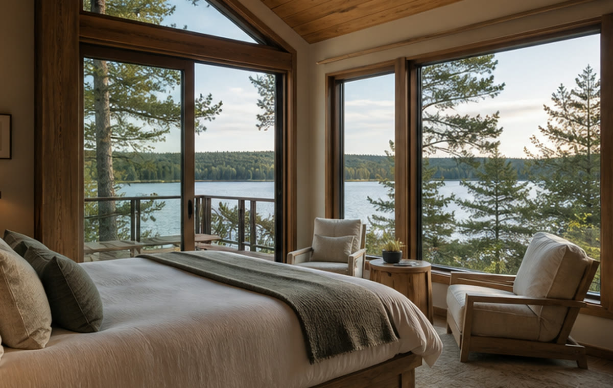 Stillwater Villa bedroom